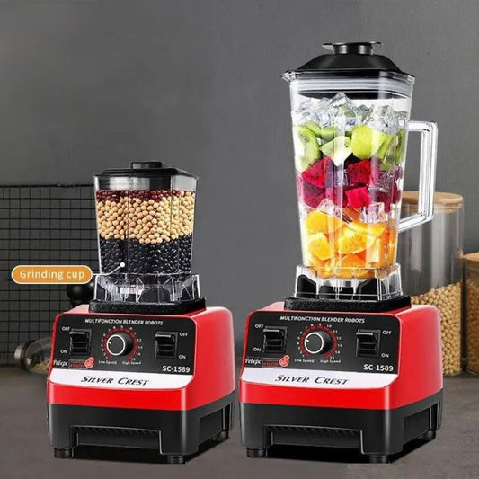 2-in-1 Fruit Blender with Coffee Grinder – 2.5L