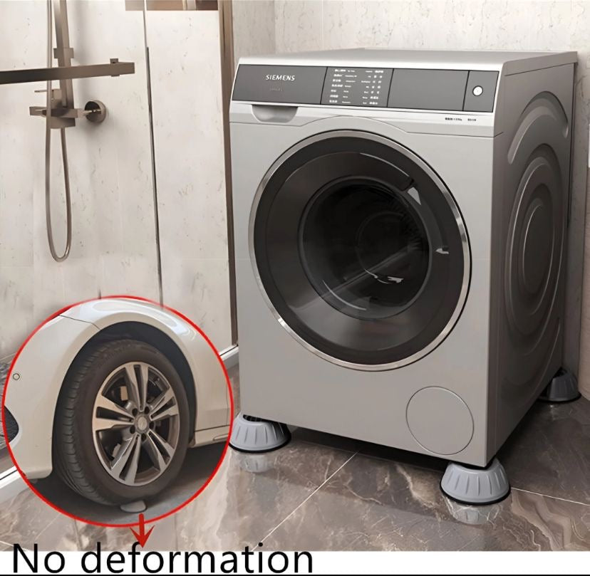 4-Piece Anti-Vibration & Noise-Reducing Pads