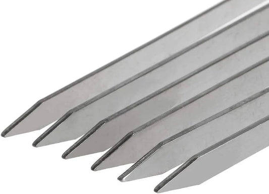 Stainless Steel Skewer Set – 12-Piece BBQ Essentials