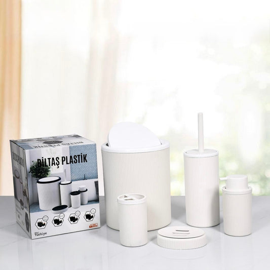 Elegant Bathroom Accessory Set