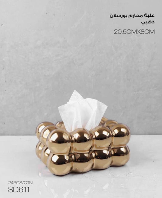 Chic Bow-Shaped Tissue Holder – Decorative and Functional Storage Box