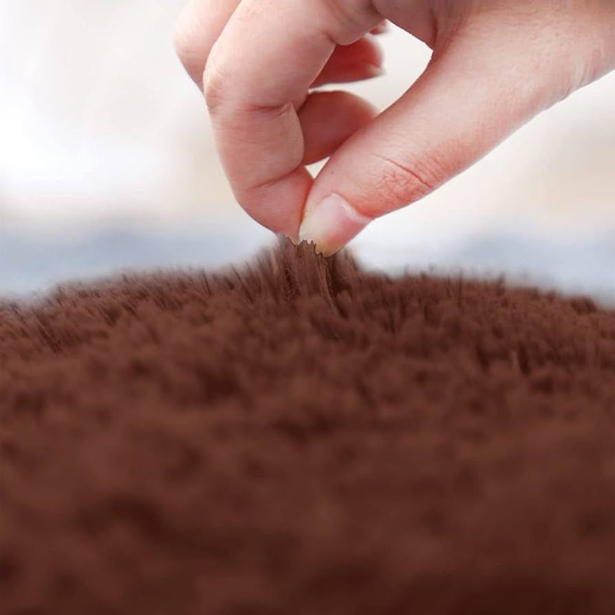 3-Piece Plush Bathroom Mat Set