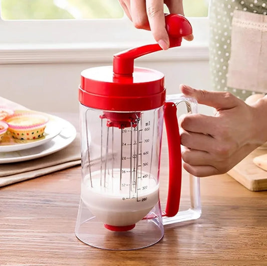 Manual Hand Mixer & Batter Dispenser