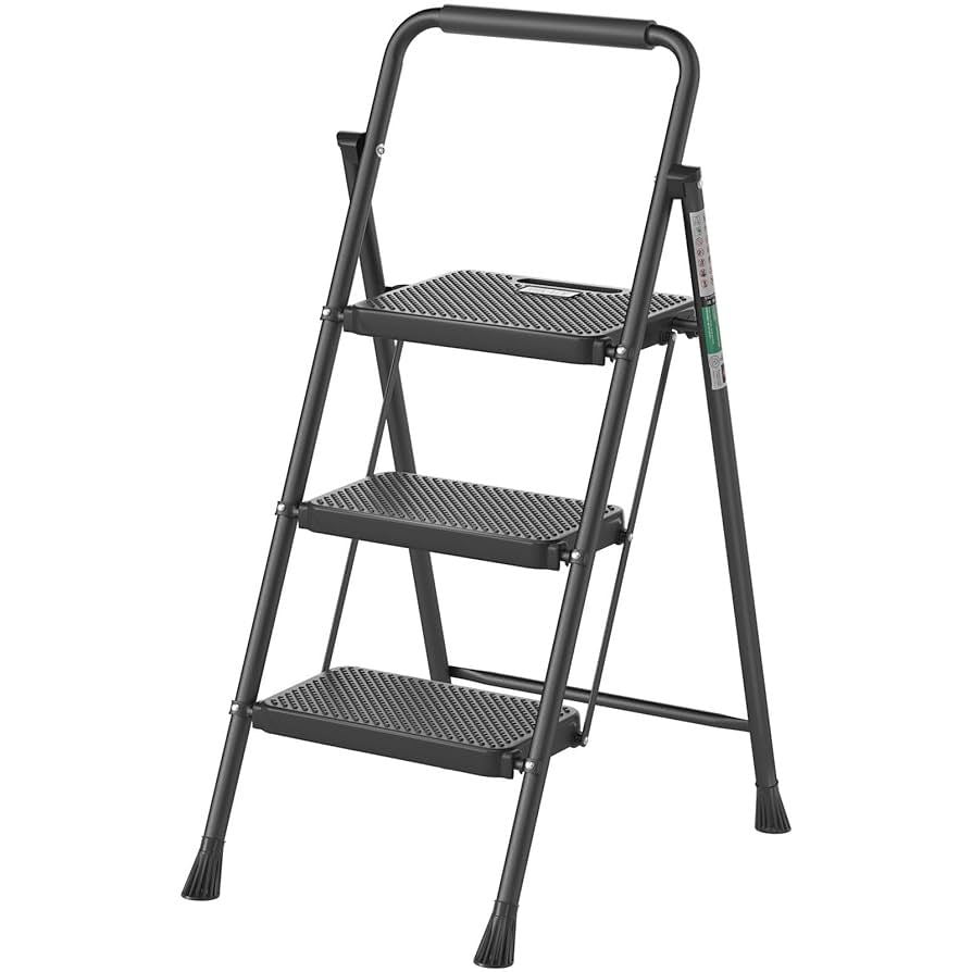Foldable Multi-Step Aluminum Ladder