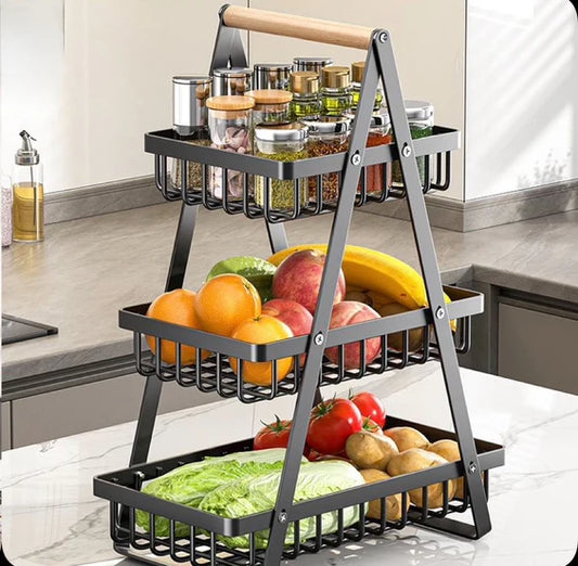 3-Tier Metal Stand – Versatile and Durable