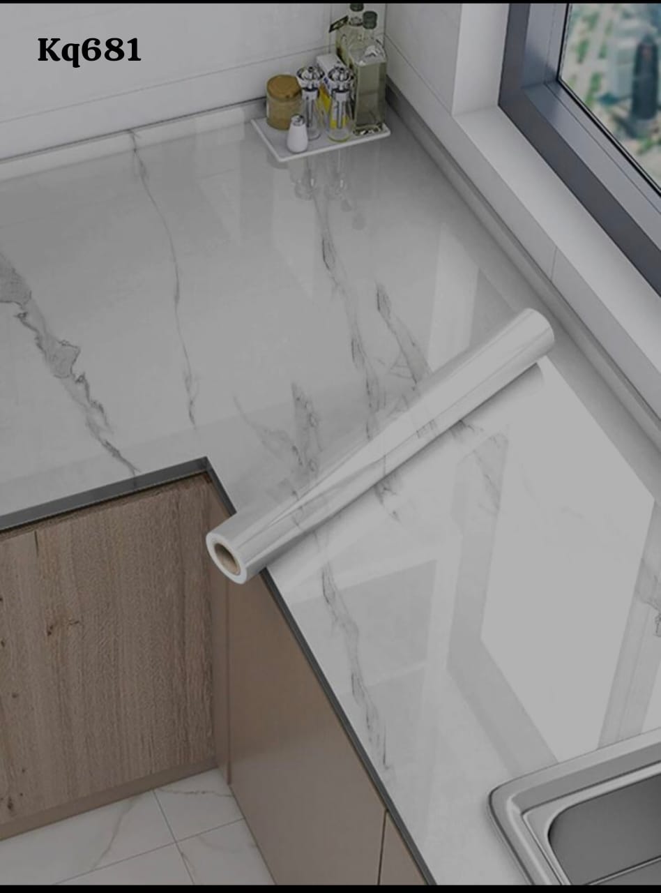 Premium Marble-Effect Surface Protector