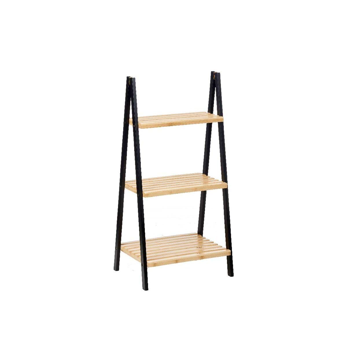Urban Living 4-Tier Wooden Pyramid Shelf