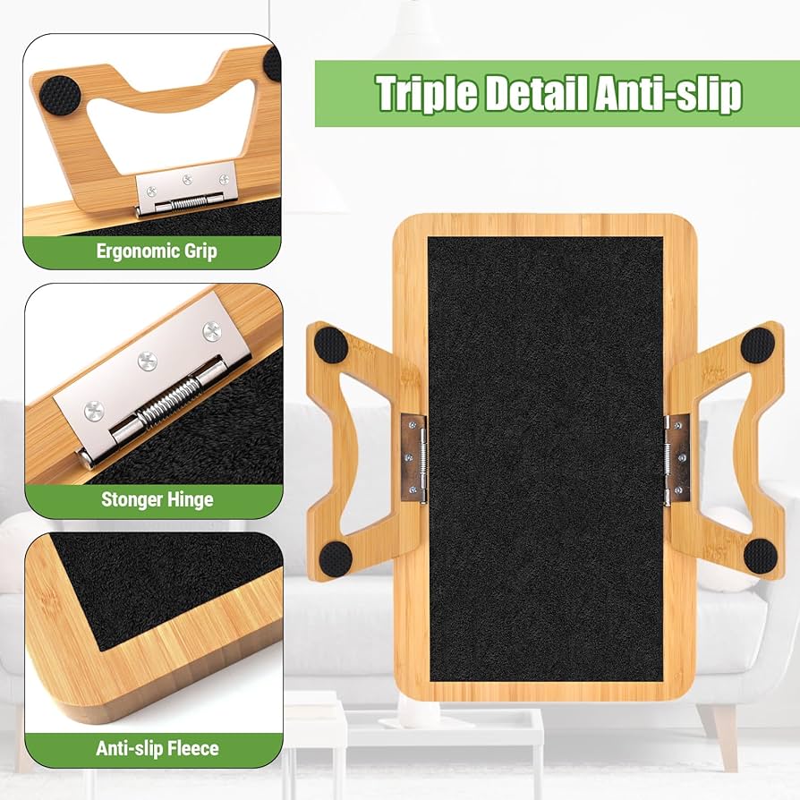 Bamboo Sofa Arm Tray Table