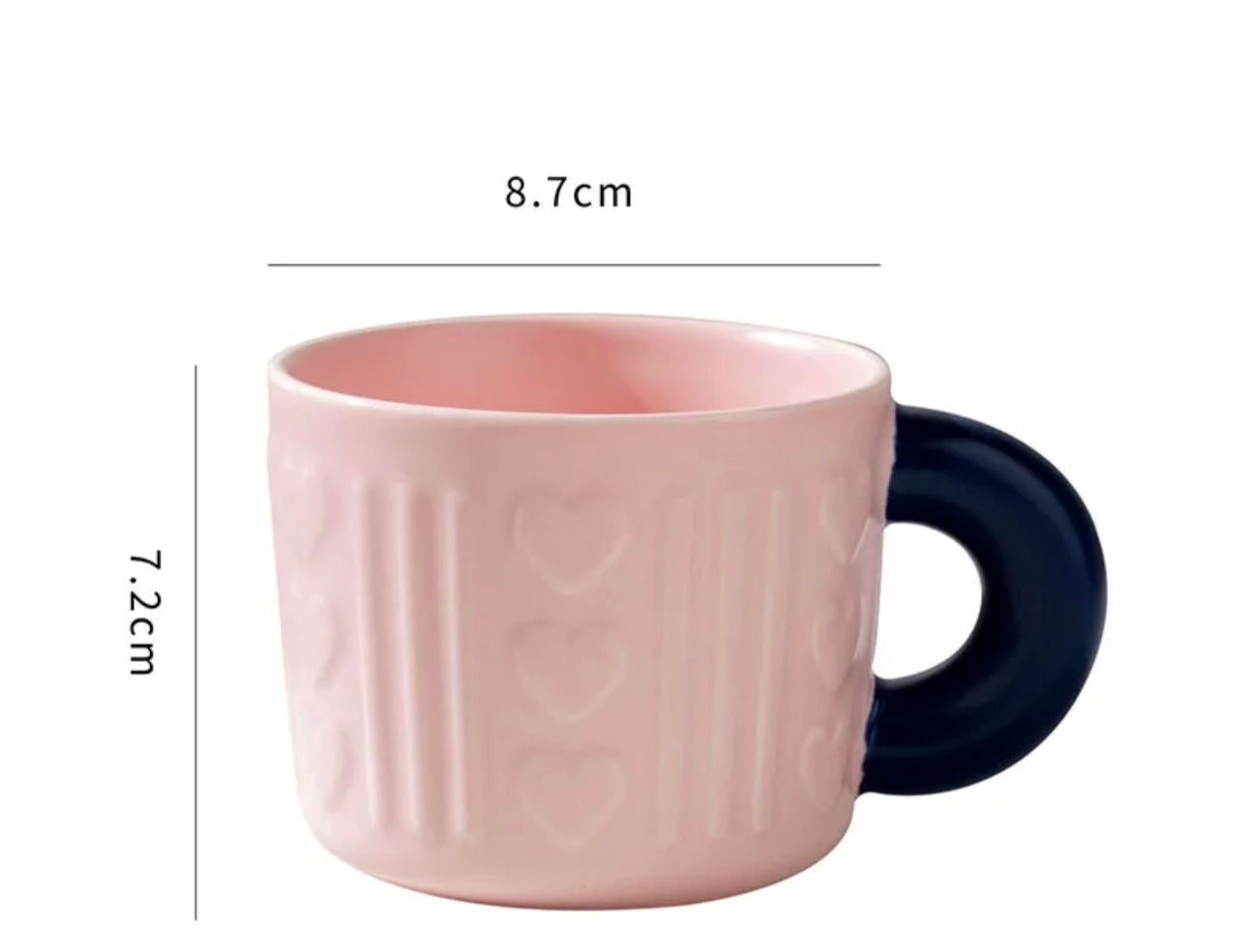 Charming Thick Ceramic Mug – 250ml