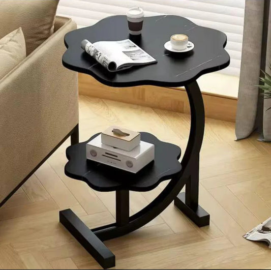 Modern 2-Layer Top Side Table