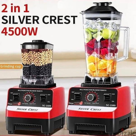 2-in-1 Fruit Blender with Coffee Grinder – 2.5L