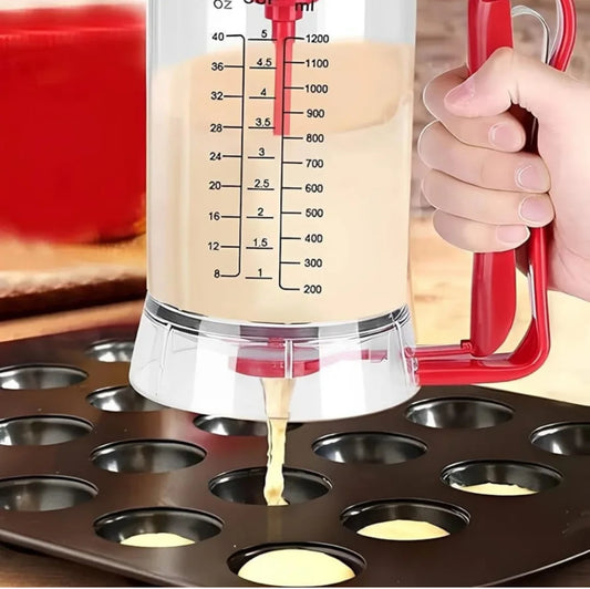 Manual Hand Mixer & Batter Dispenser