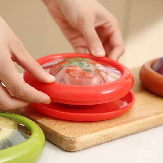 Reusable Silicone Food Savers – Set of 4