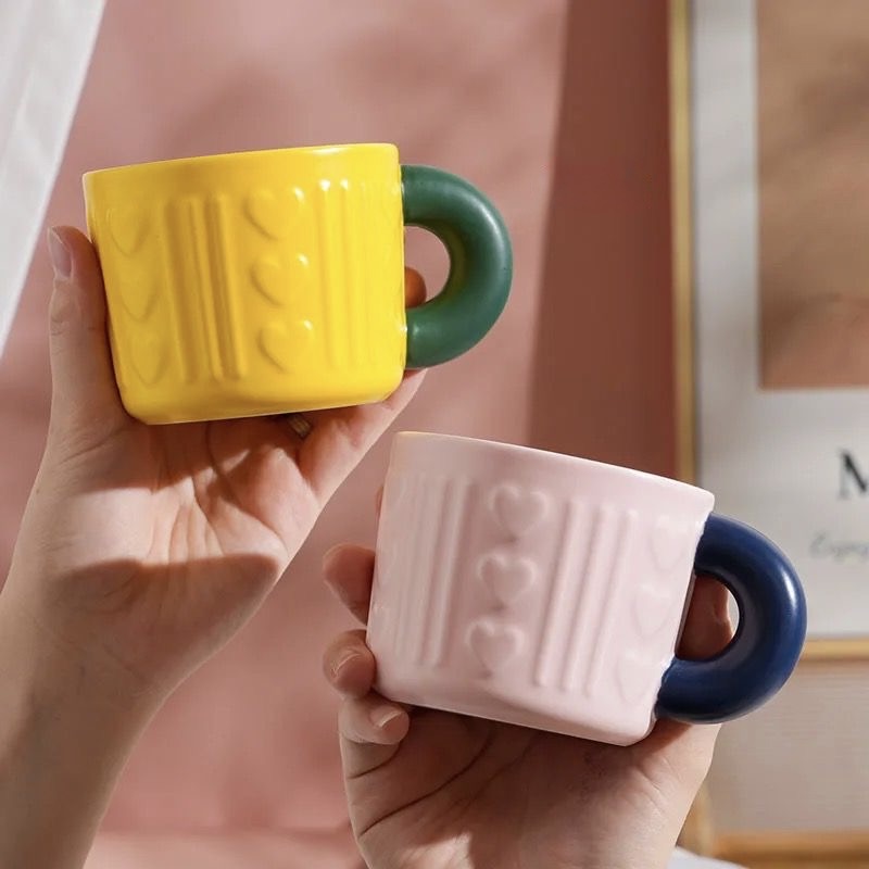 Charming Thick Ceramic Mug – 250ml