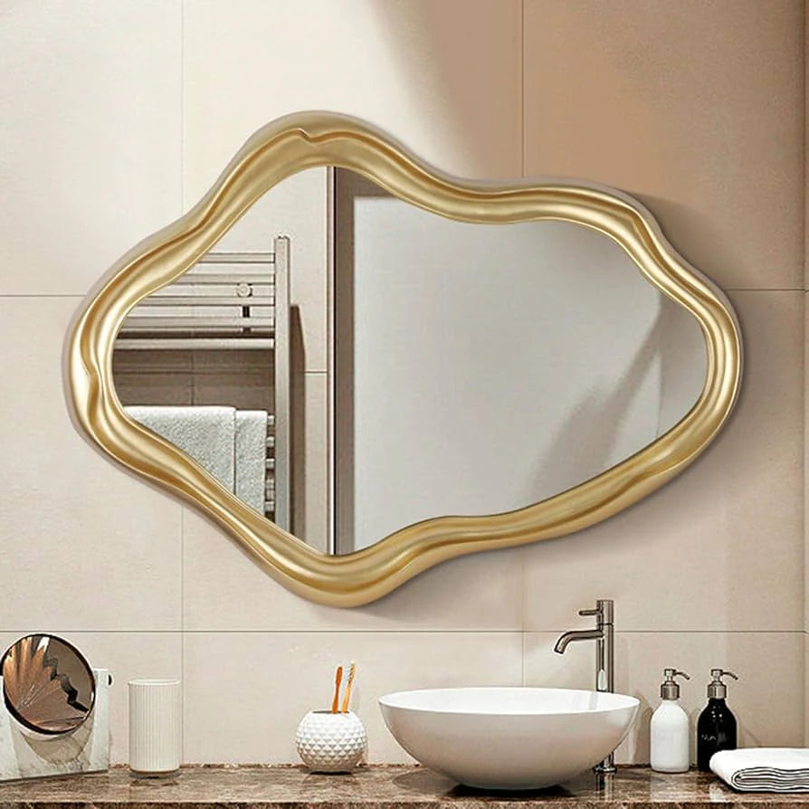 Elegant Abstract Wall Mirrors – Artistic Touch for Modern Interiors