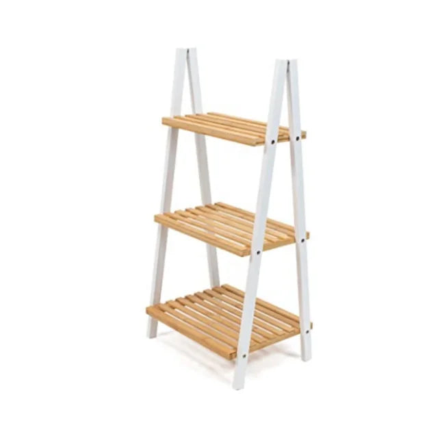 Urban Living 4-Tier Wooden Pyramid Shelf