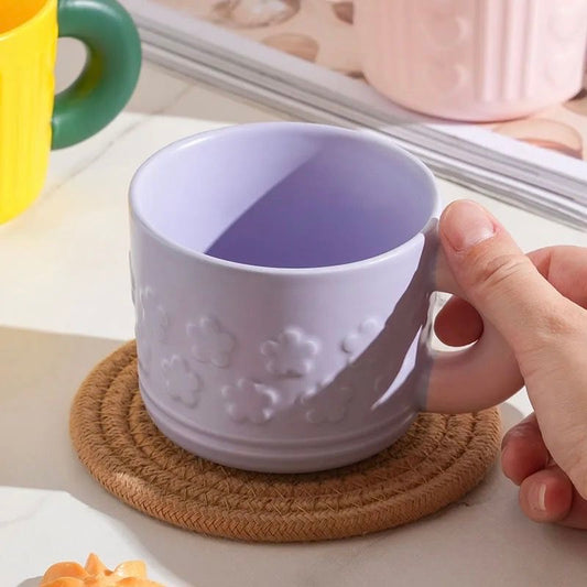 Charming Thick Ceramic Mug – 250ml