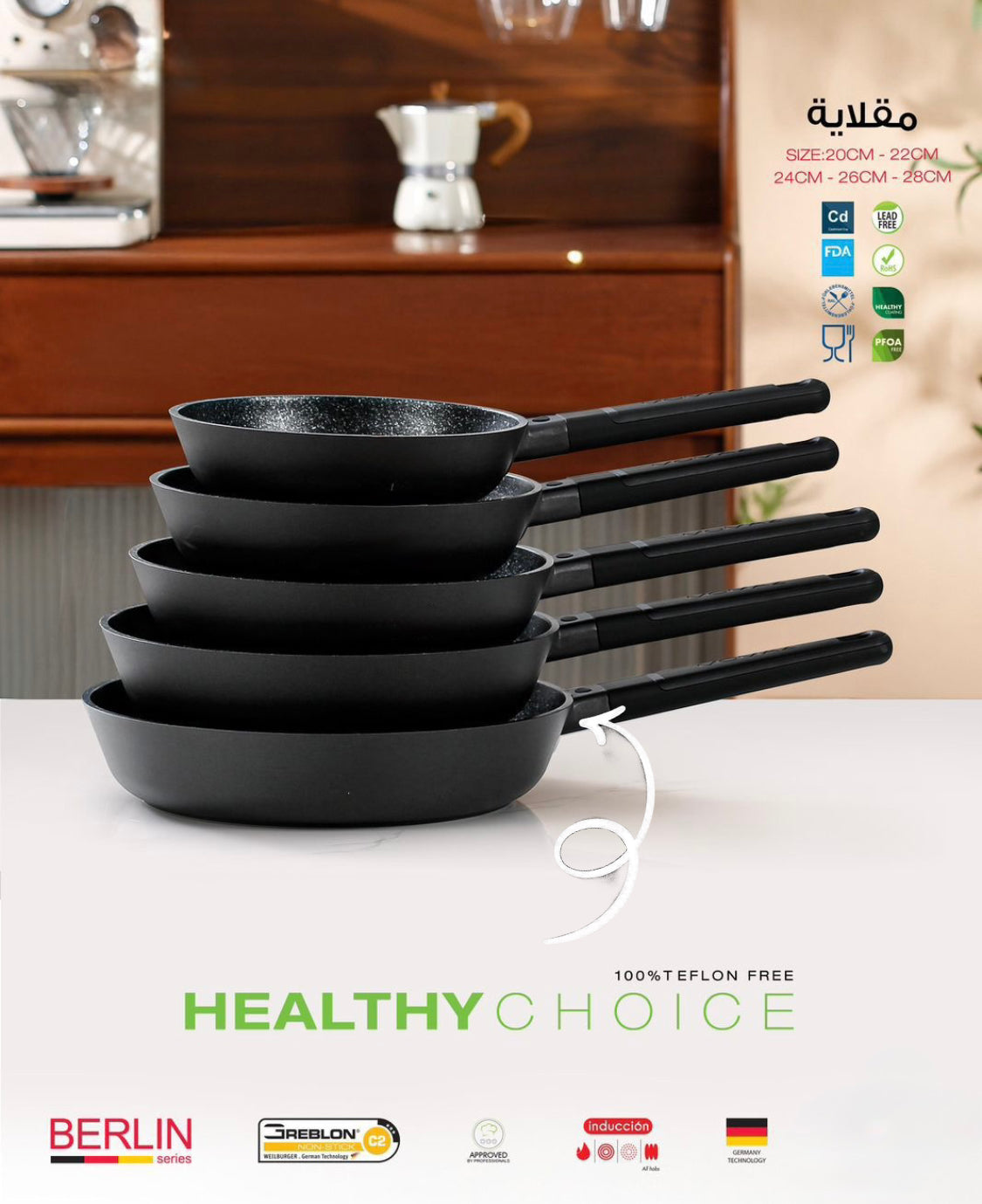 Non-Stick Frying Pan – German Quality