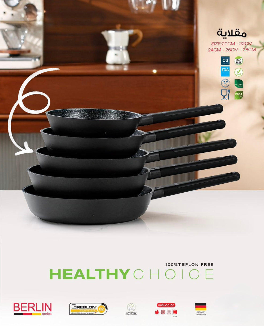 Non-Stick Frying Pan – German Quality
