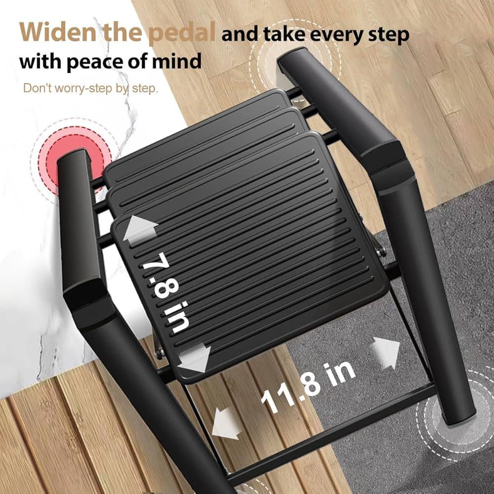 Foldable Multi-Step Aluminum Ladder