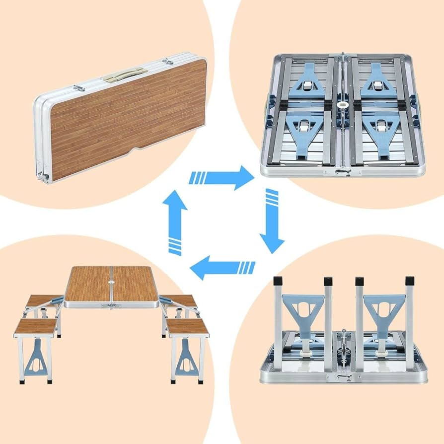 OGL Folding Table Set