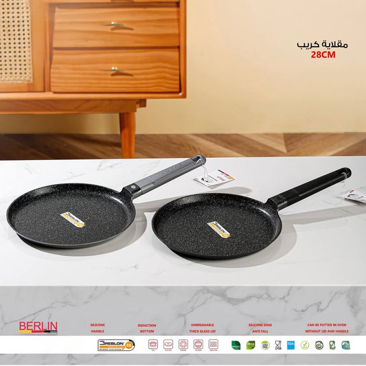 BERLIN 28cm Crepe Pan – German Precision