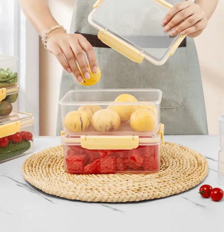 Durable 4-Piece Food Storage Container Set