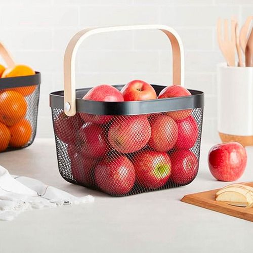 Square Multipurpose Storage Basket – 24x24x18 cm