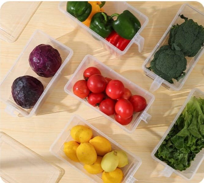 Refrigerator Organizer with Handle