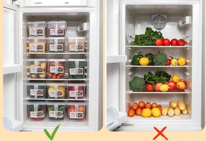 Refrigerator Organizer with Handle