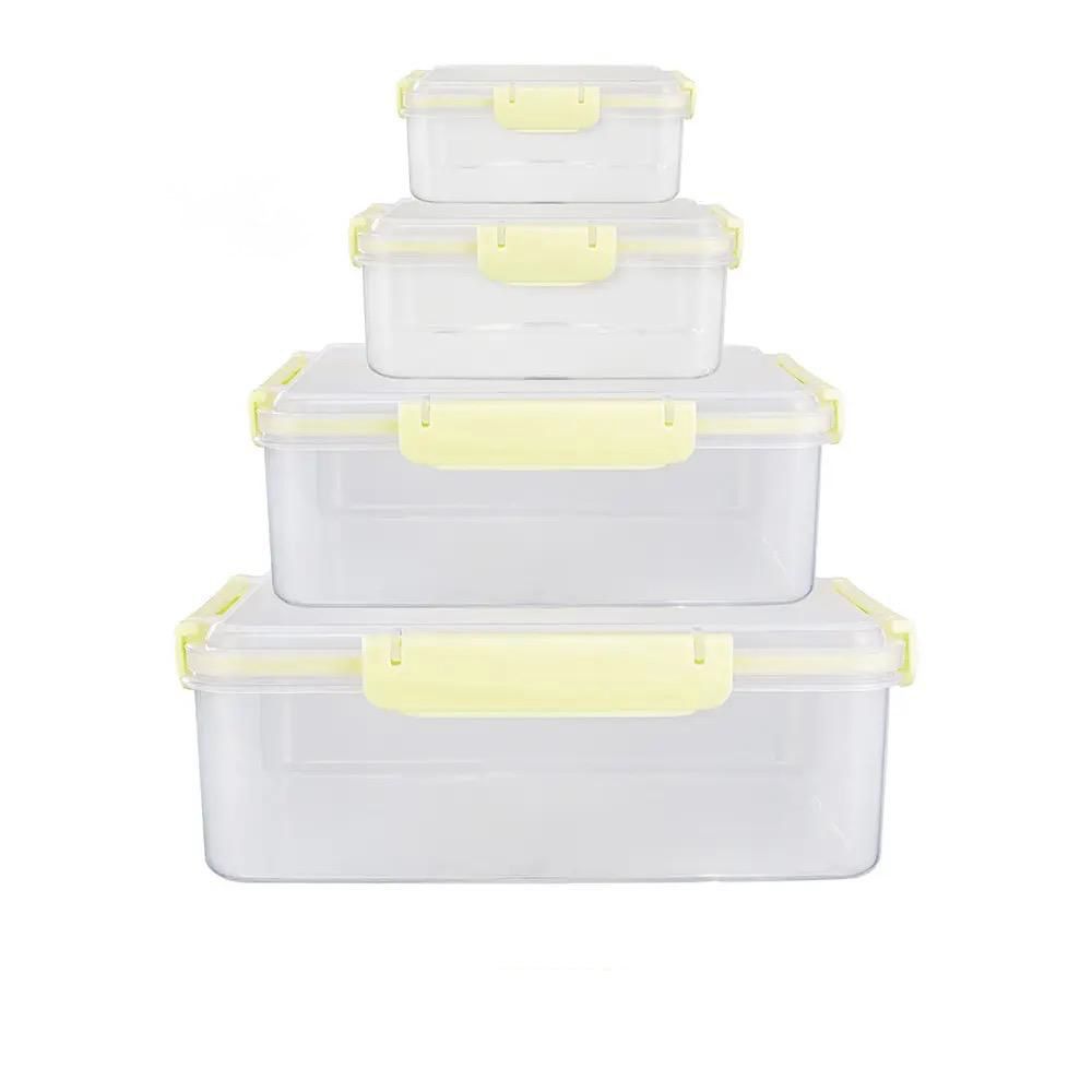 Durable 4-Piece Food Storage Container Set