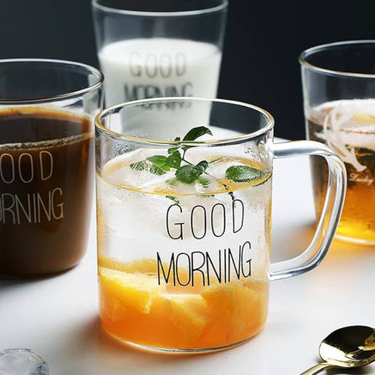 Modern Borosilicate Glass Coffee Mug
