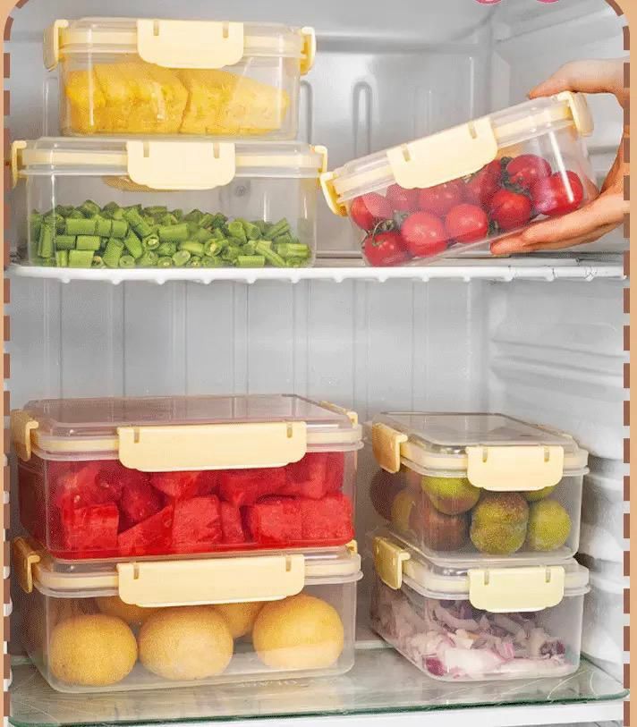 Durable 4-Piece Food Storage Container Set